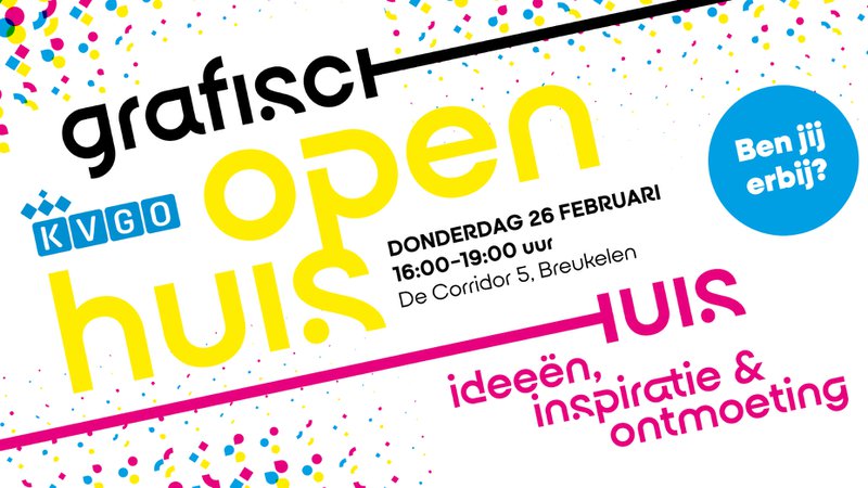 Officiële opening Grafisch Huis Breukelen op 26 februari