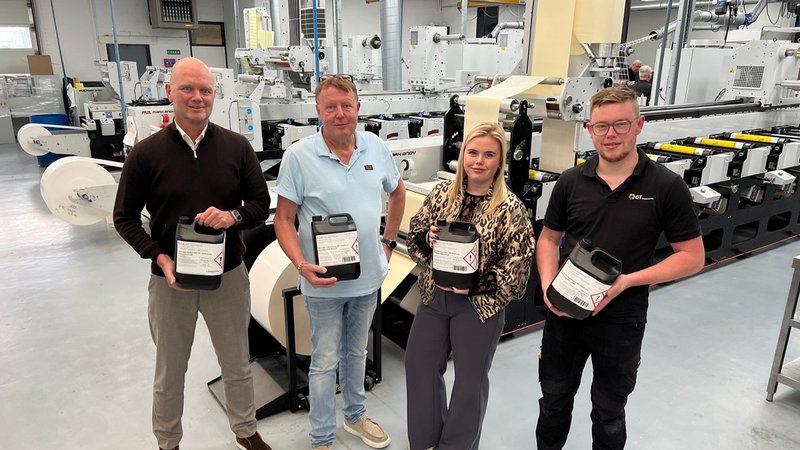 Pulse Roll Label Products ontwikkelt nieuwe PureTone DualCure flexo-inkt