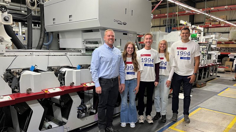 Twee converters, één oplossing: hoe de Domino N610i-R de etikettenproductie transformeert